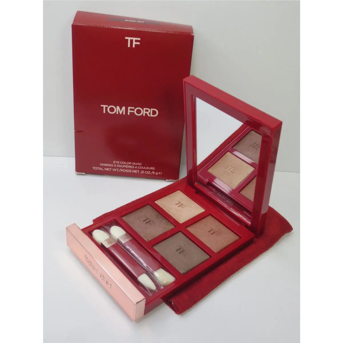Tom Ford Eye Color Quad 03 Body Heat 0.21 OZ Boxed