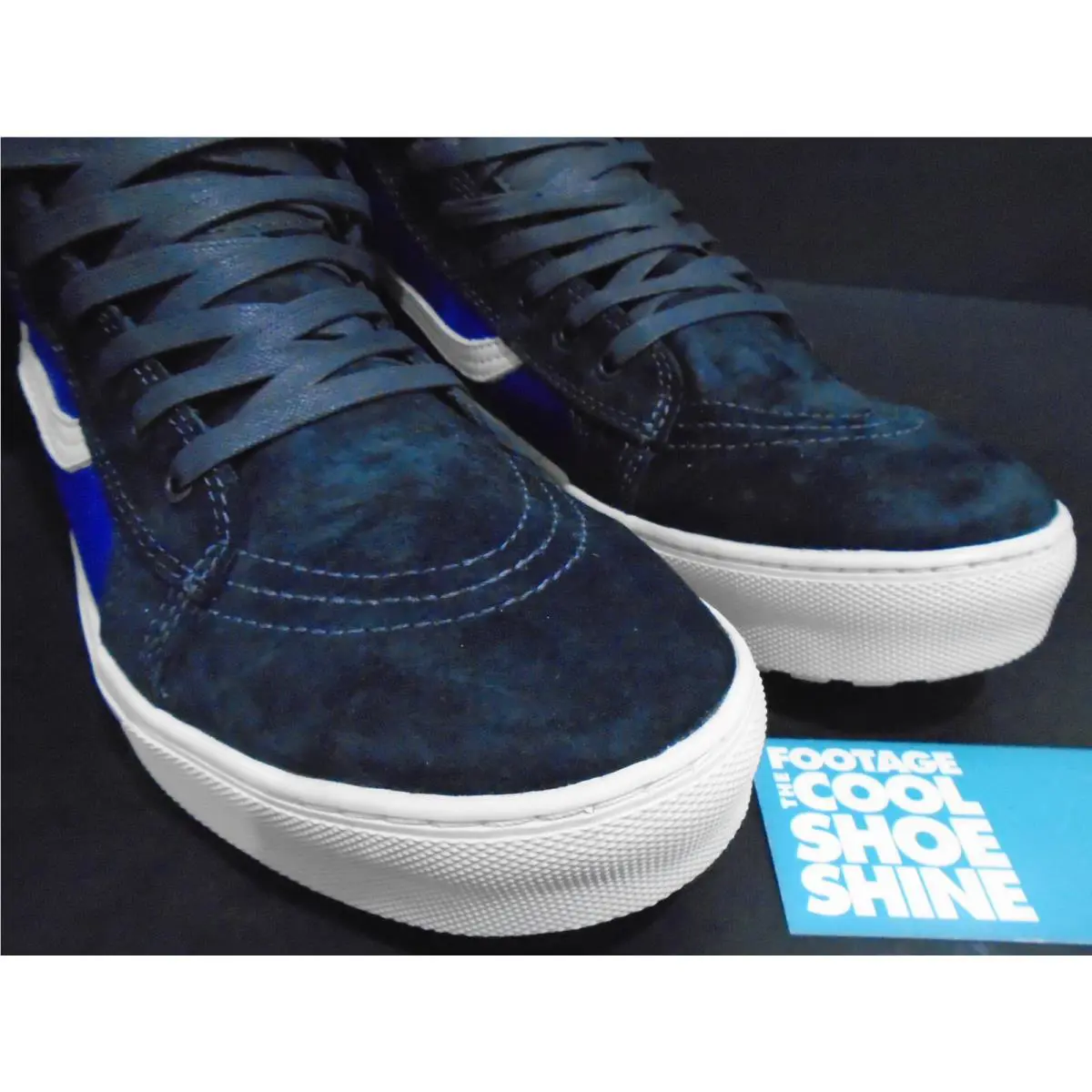 Vans shoes - Vans Sk8-Hi MTE LX - MTE - VN00019WGM0 - Blue 2