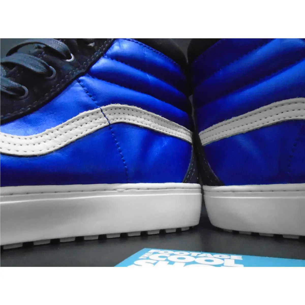 Vans shoes - Vans Sk8-Hi MTE LX - MTE - VN00019WGM0 - Blue 3