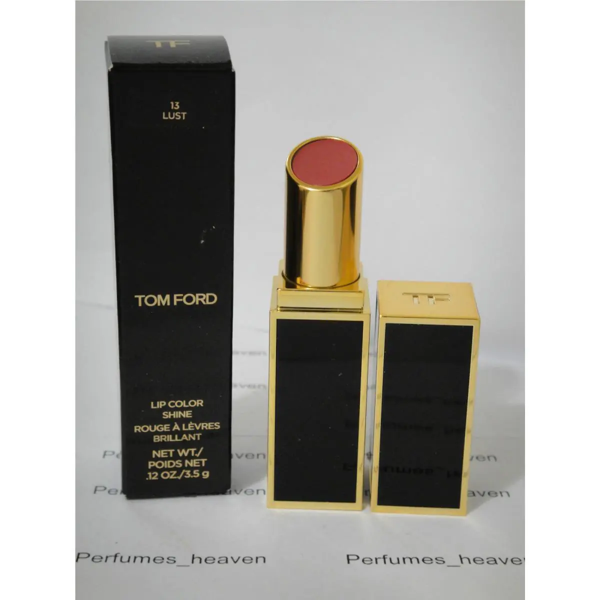 Tom # 13 Lust Ford Lip Color Shine 13 Lust 0.12oz / 3.5g