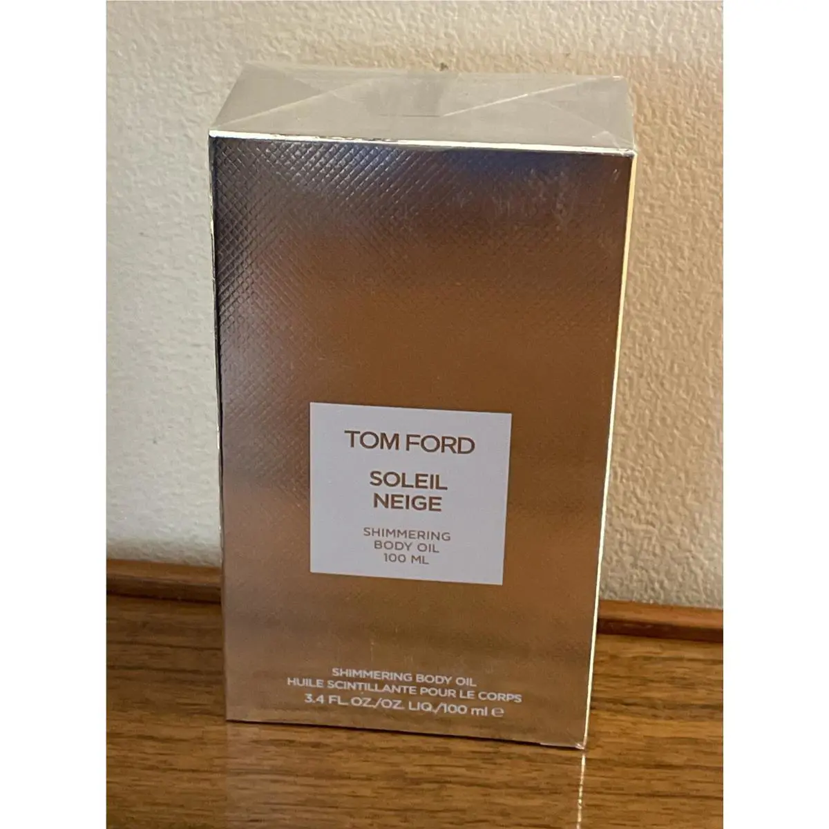 Soleil Neige Shimmering Body Oil Spray 3.4 oz / 100 ml Box by Tom Ford