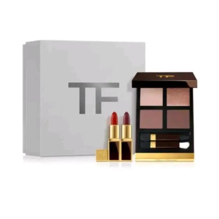 Tom Ford Runway Gift Set 31 Sous LE Sable Eye Quad 2 Mini Lip Colors