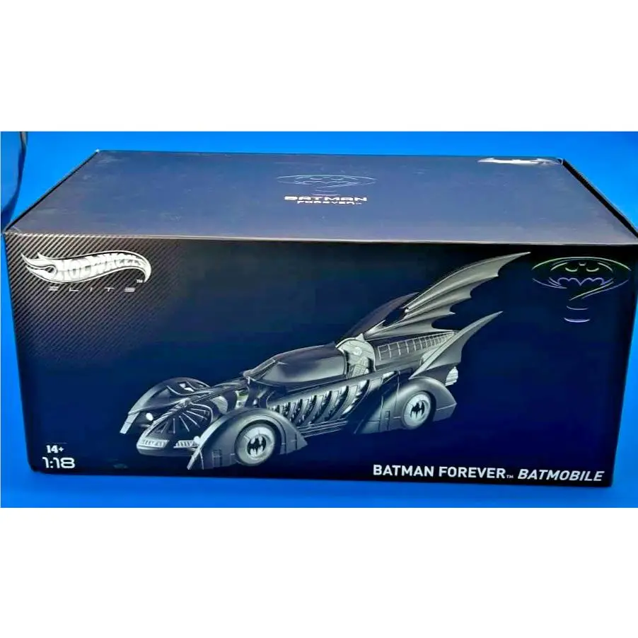 1/18 Batman Forever Batmobile Elite Edition 1995 Black Diecast Hot Wheels BCJ98