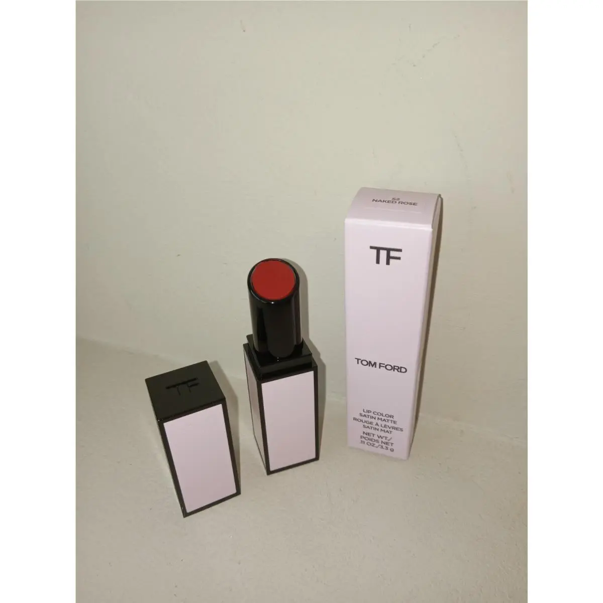 Lip Color Satin Matte .11 oz Lipstick Naked Rose 52 by Tom Ford