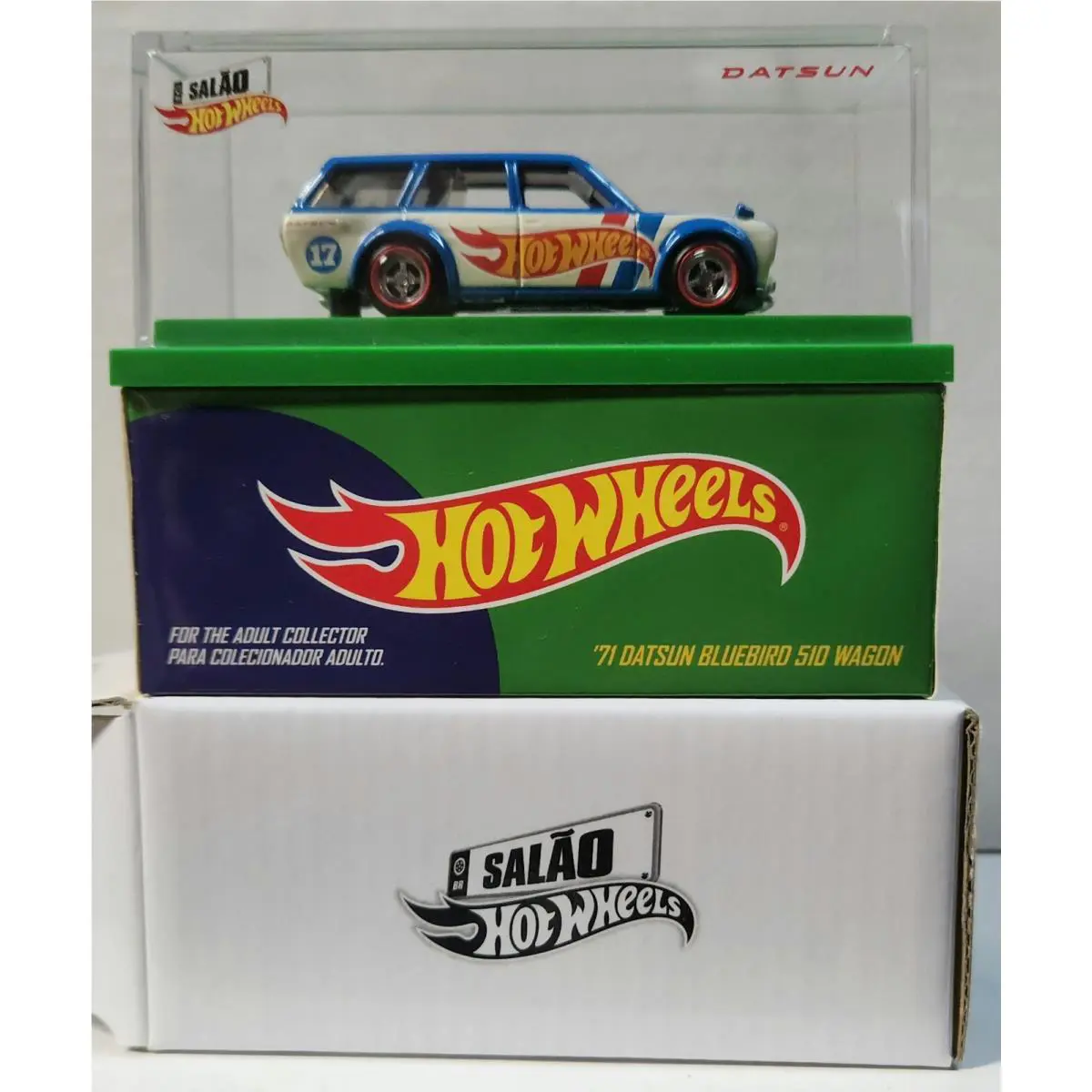 Hot Wheels Brazil Convention Datsun Bluebird 510 Wagon Holo 00107/03000