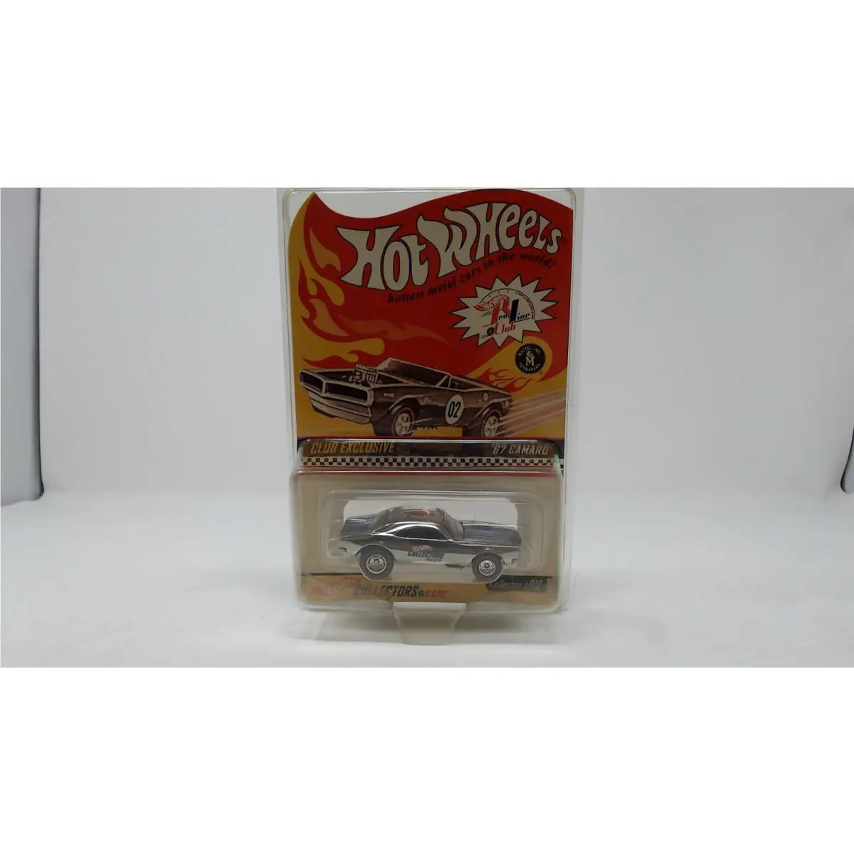 Hot Wheels Rlc `67 Camaro Club Exclusive Blue Stripe with Protector 1/10000
