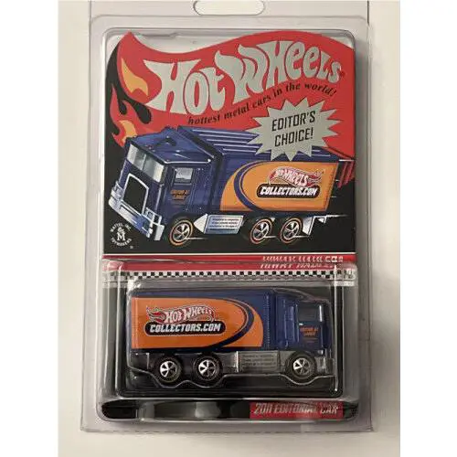 Hot Wheels 2011 - Hiway Hauler Hwc Blue Editorial Car 377/500