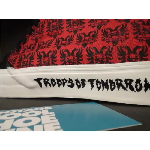 Vans shoes - VANS Supreme Chukka - Supreme Chukka - VN-0XTV22V - Red 4