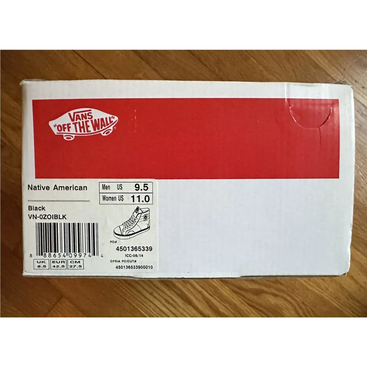 Vans shoes - VANS Native American - Native American - Black 5