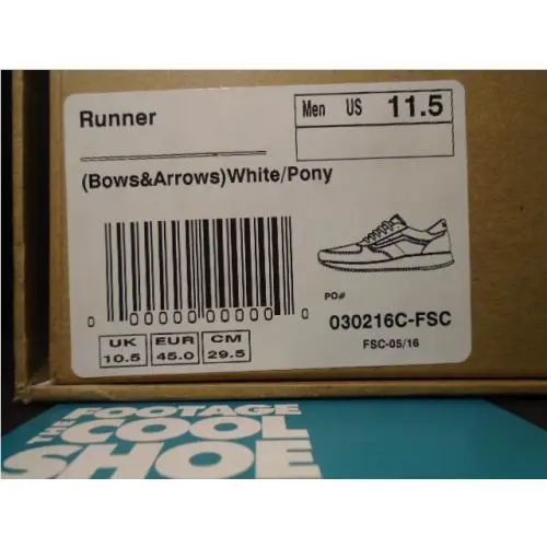 Vans shoes - Vans Runner - Runner - White 6