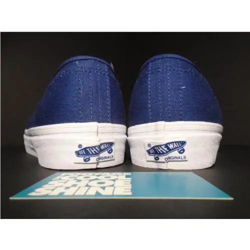 Vans shoes - Vans OG Authentic LX - Authentic - VN0A38FVRVD1 - Blue 6