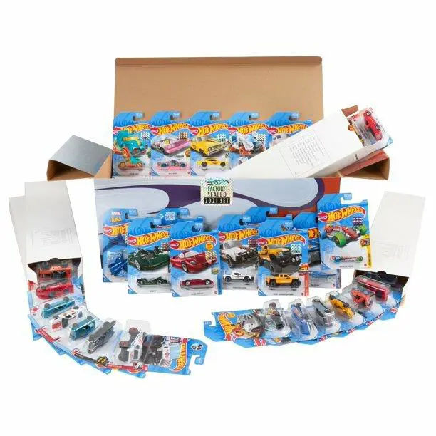 Hot Wheels 2021 Basics Mini Set 4 Walmart Exclusive
