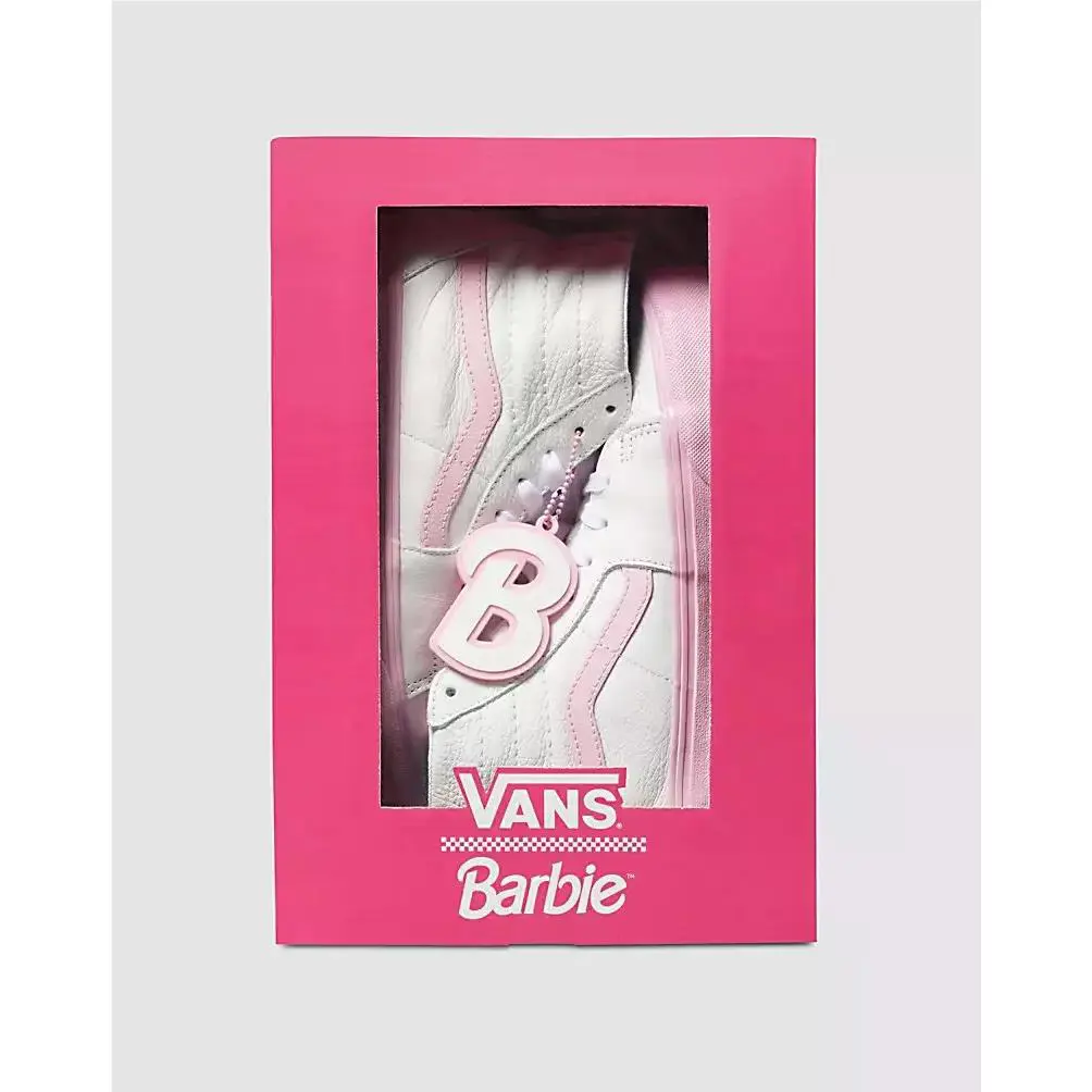 Vans shoes - VANS BARBIE SK8-HI TAPERED STACKFORM - TRUE WHITE/PINK 3