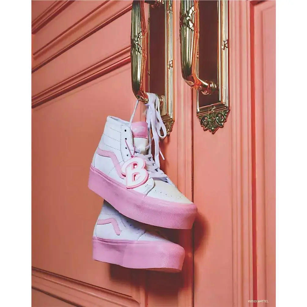 Vans shoes - VANS BARBIE SK8-HI TAPERED STACKFORM - TRUE WHITE/PINK 1