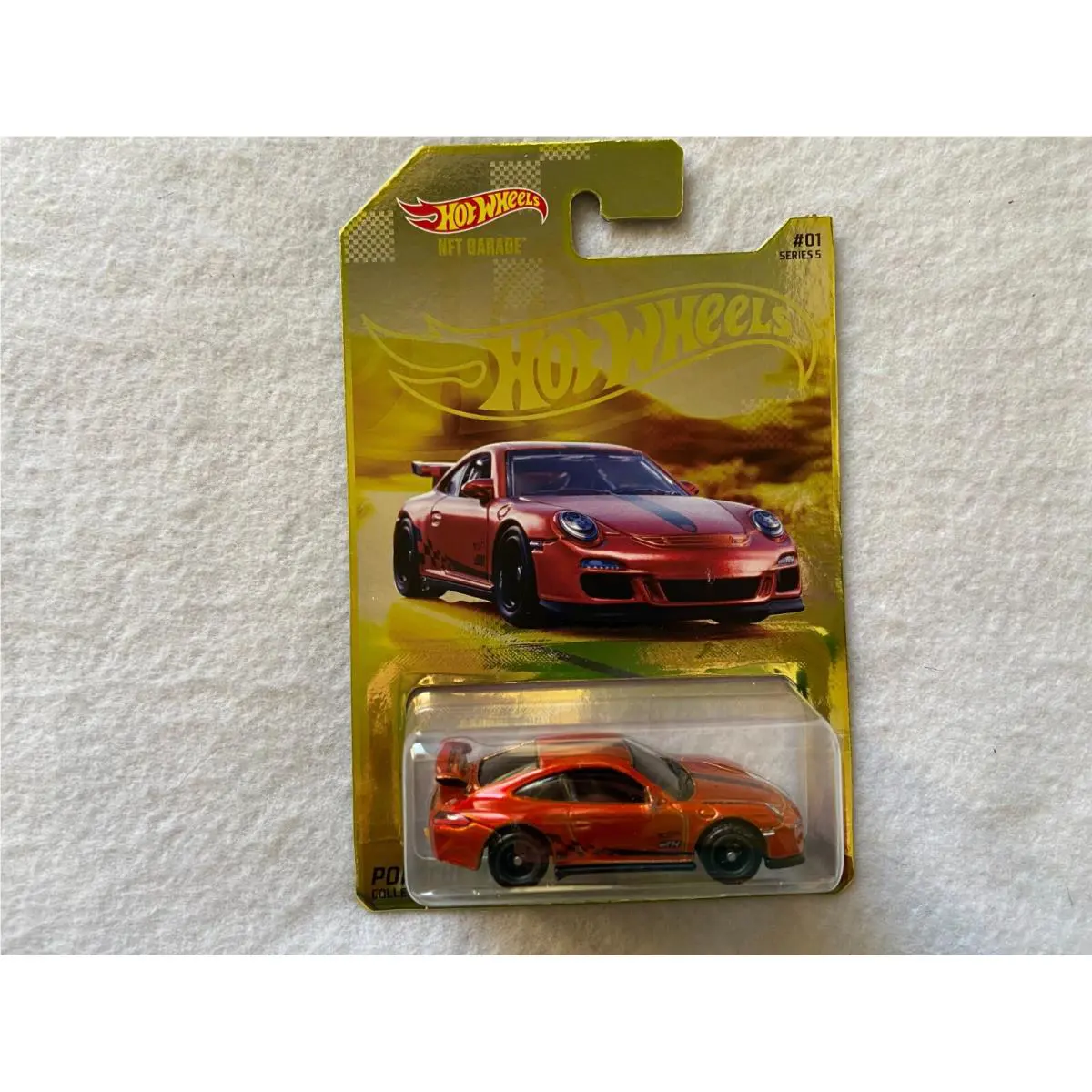 Porsche 911 GT3 RS Nftgarage Hot Wheels - Physical Hot Wheels Car as Shown