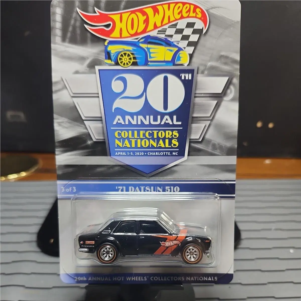 Collectors Convention 20th Annual Hot Wheels Finale Car ’71 Datsun 510 2666/5000
