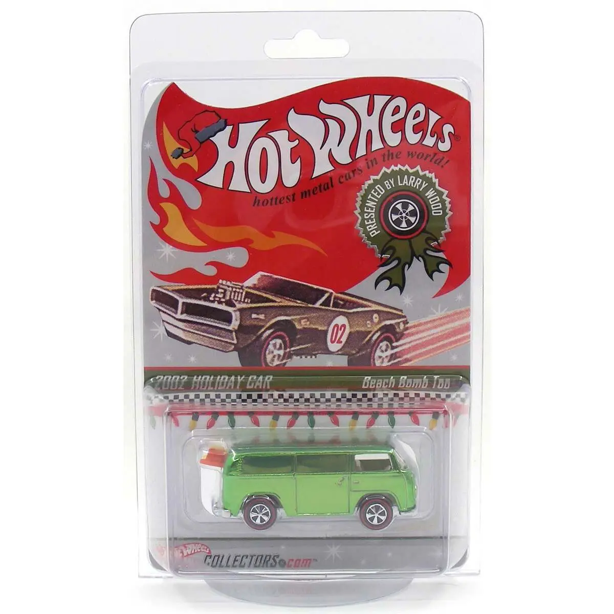 Beach Bomb Too Green 2002 Holiday Car Rlc Hwc Hot Wheels Collectors Redline Club