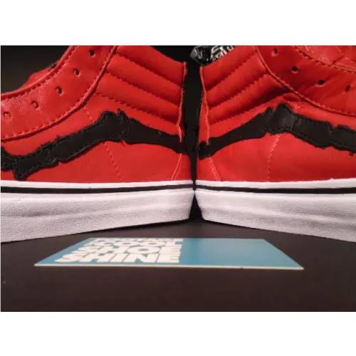 Vans shoes - Vans Sk8-Hi Reissue Zip LX - VN-0ZSJG3S - Red 1