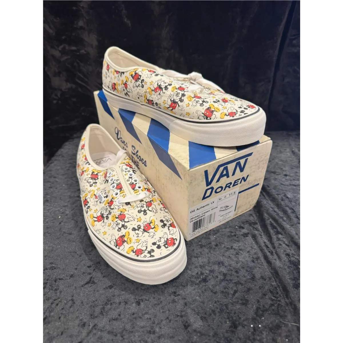 Vans shoes - VANS Authentic - Authentic - VN0UDD8P2 - Multicolor 0