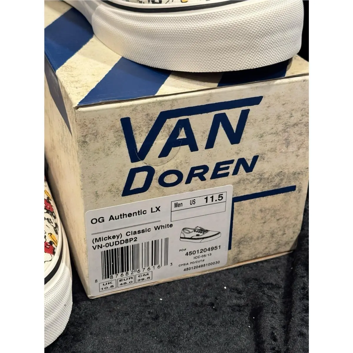 Vans shoes - VANS Authentic - Authentic - VN0UDD8P2 - Multicolor 1