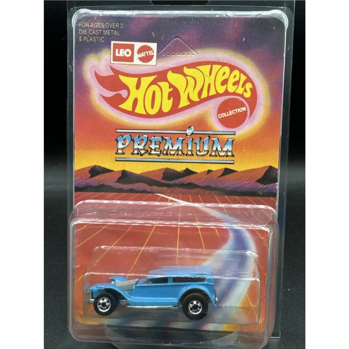 1993 Hot Wheels Blue Demon Car Prowler Premium Collection Mattel Leo India 6401