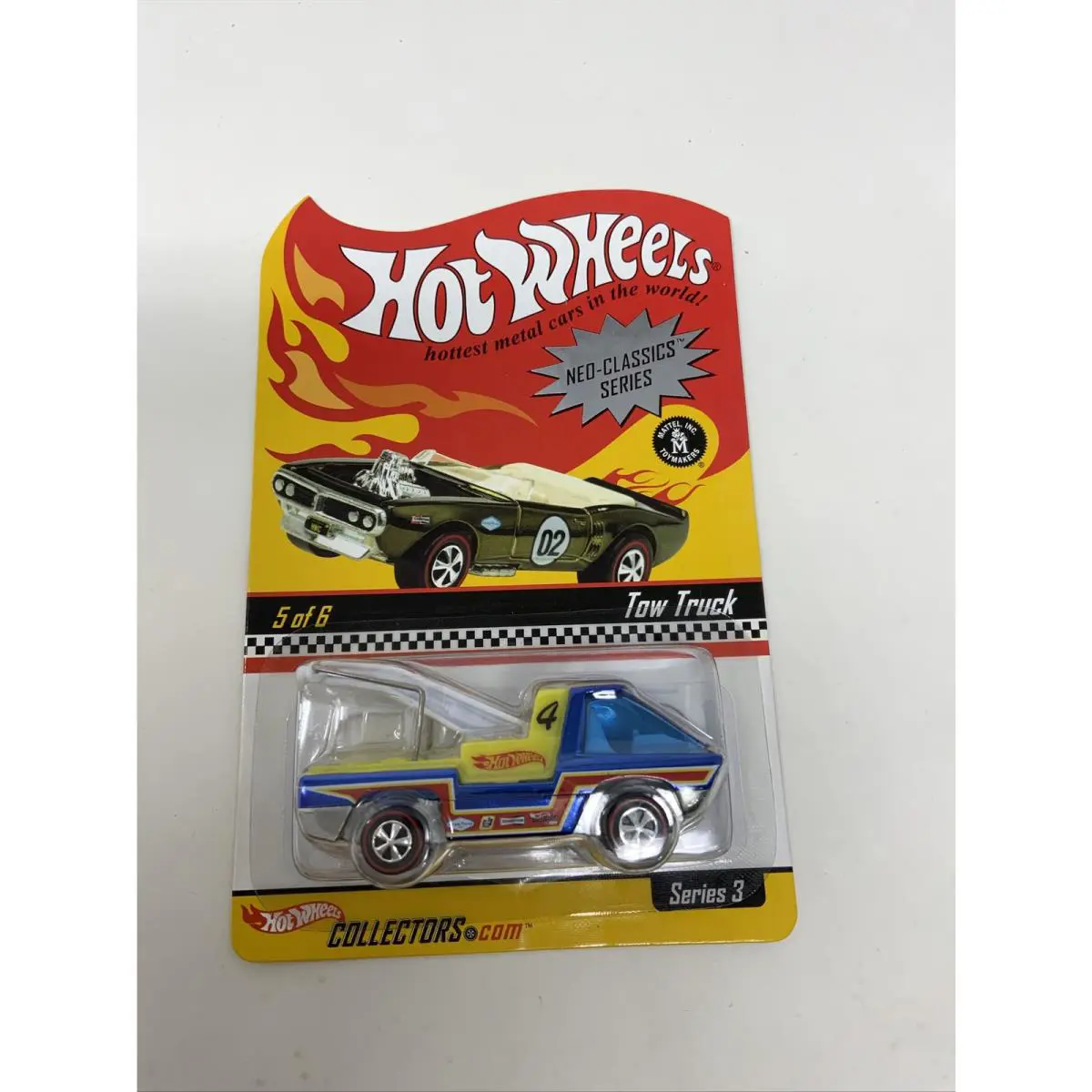 Hot Wheels 2004 Series 3 Rlc Neo Classic Tow Truck Sample / 12500 Prototype