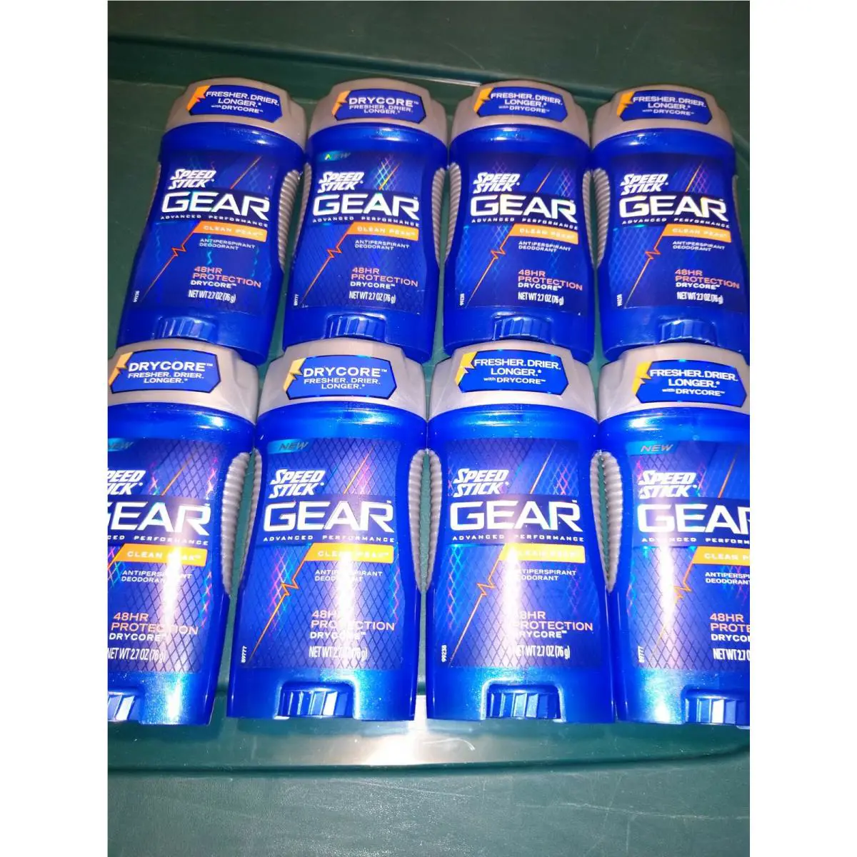 8  Gear Advanced Performance Clean Peak Deodorant 48 HR Protection by Speed Stick