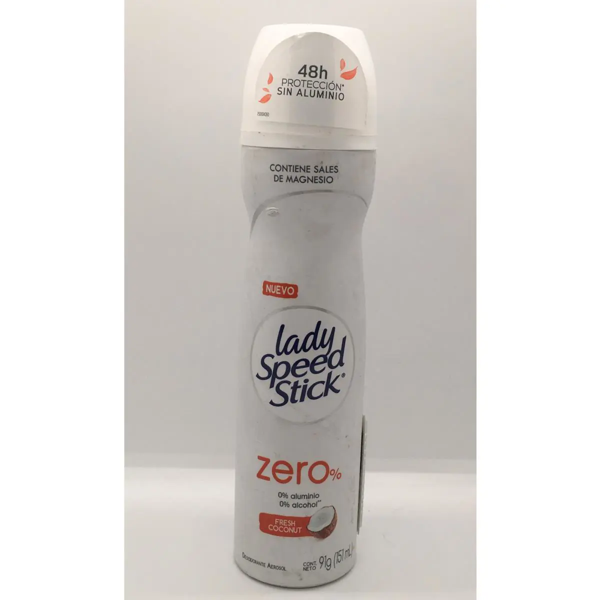 Lady  Zero Fresh Coconut Aerosol Spray 3.209 Oz. 91g / 151mL by Speed Stick