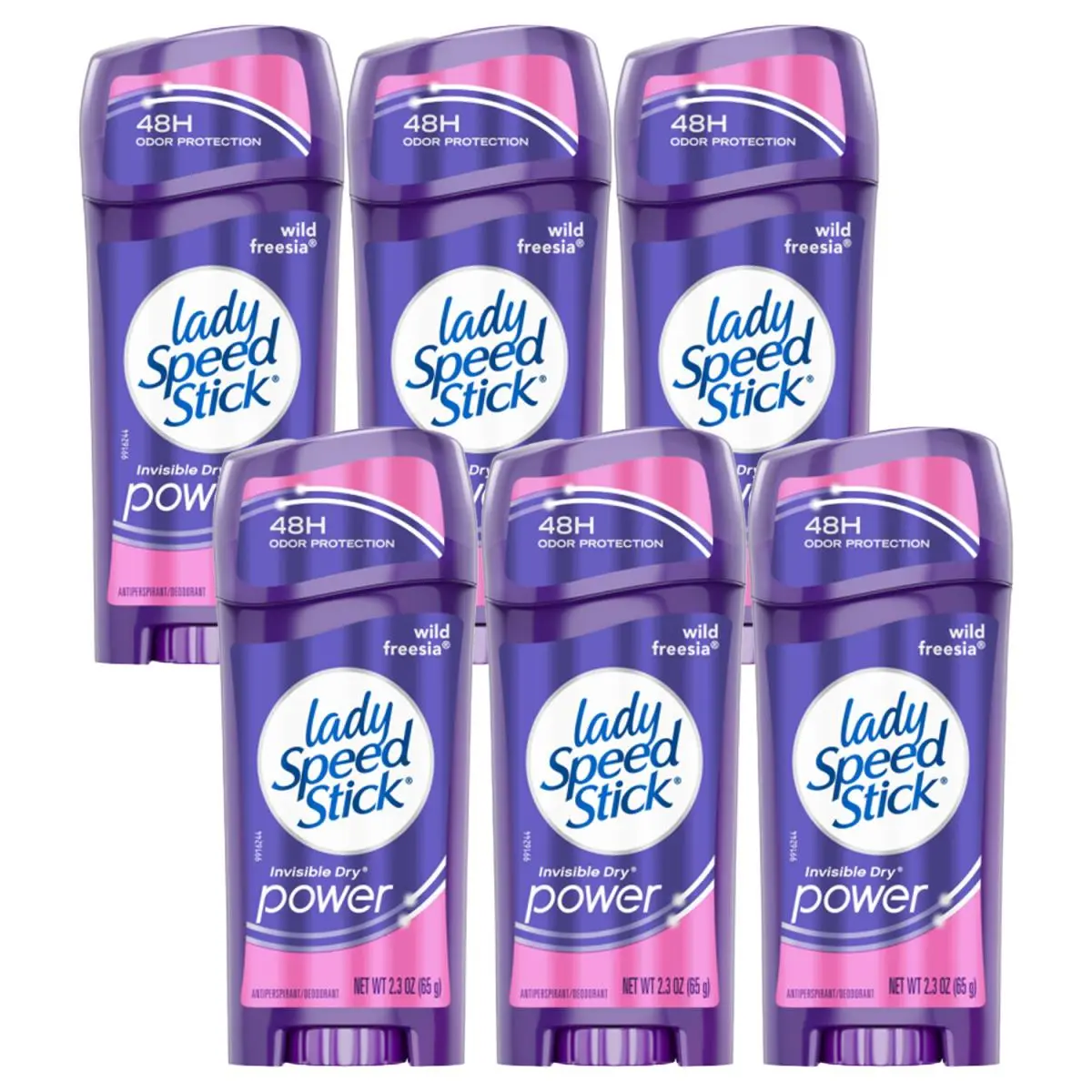 6-New Lady  Invisible Dry Power Antiperspirant Deodorant Wild Freesia by Speed Stick