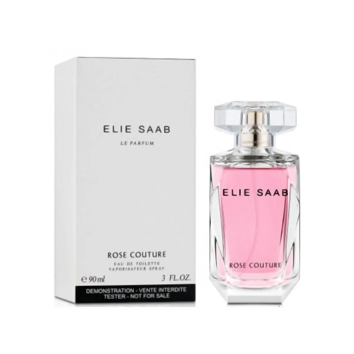 LE Parfum Rose Couture Eau DE Toilette Spray 90 ML / 3 Fl.oz. Tester by Elie Saab