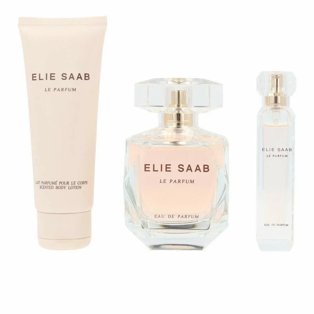 Le Parfum Edp Spray 90Ml+ Mini 10Ml+Body Lotion 75Ml For Women by Elie Saab