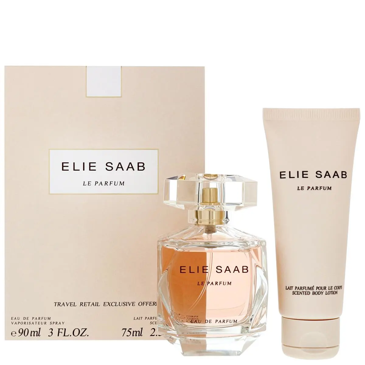 Le Parfum  Women 3 oz Edp Spray + 2.5 Scented Body Lotion by Elie Saab