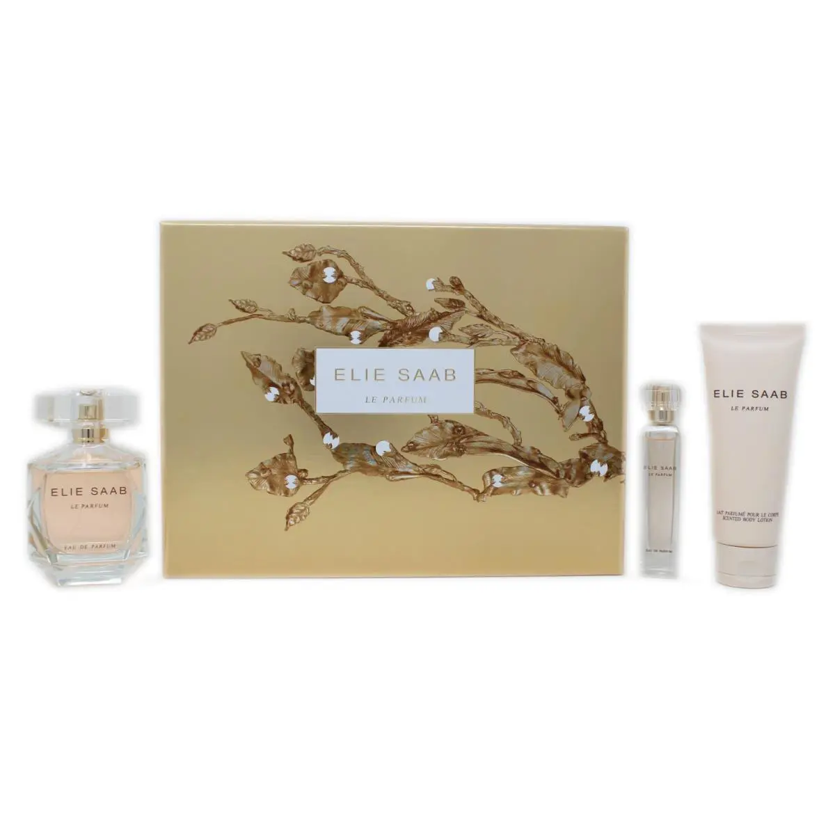 LE Parfum 3 Piece Gift Set Eau DE Parfum Spray 90ML NIB-EL3996150 by Elie Saab