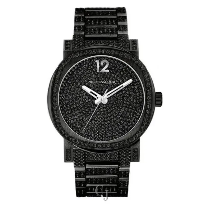 Wittnauer Black Crystal Dial Quartz Men’s Watch WN3008