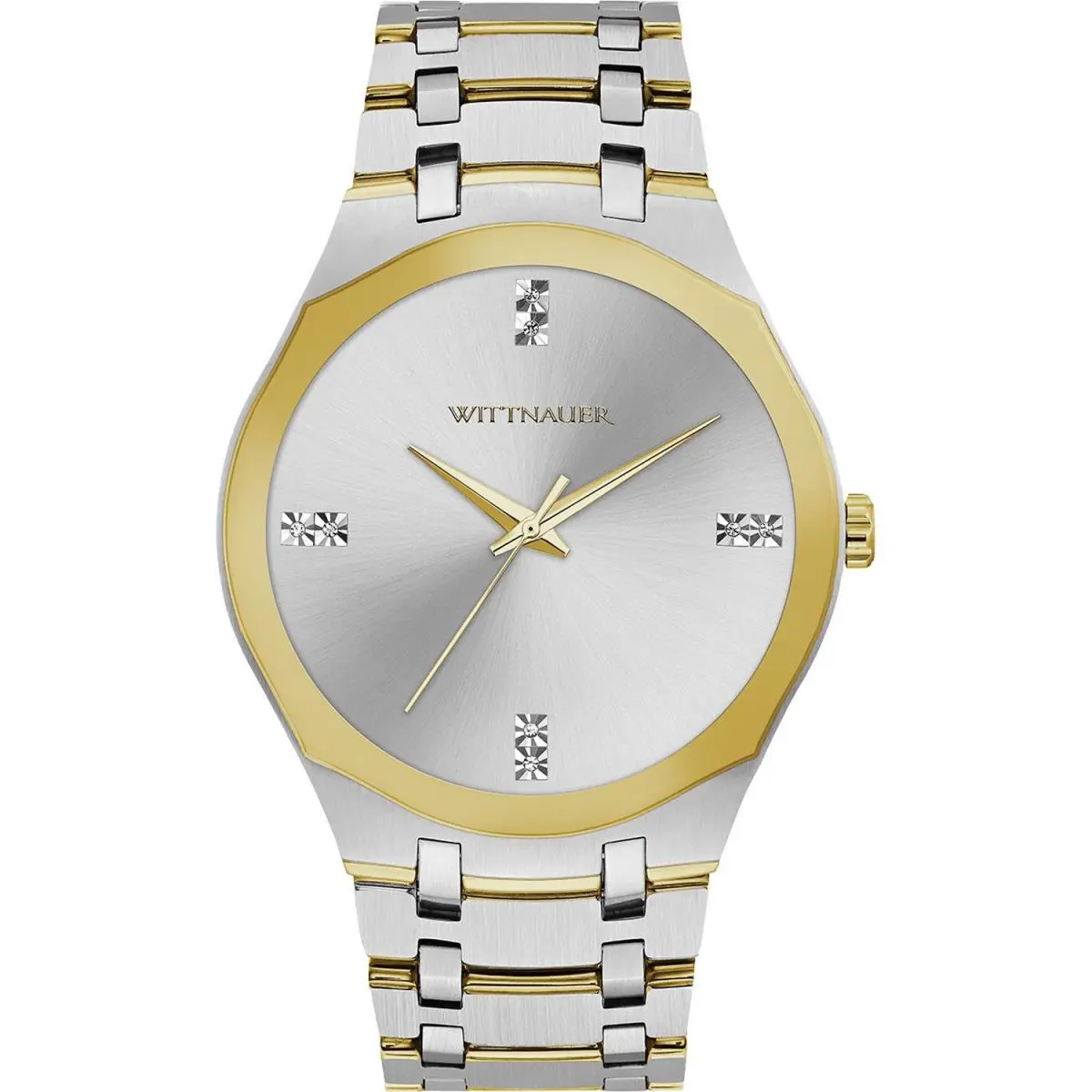 Wittnauer WN3086 Men`s Laureate Collection Silver-tone Dial Quartz Watch