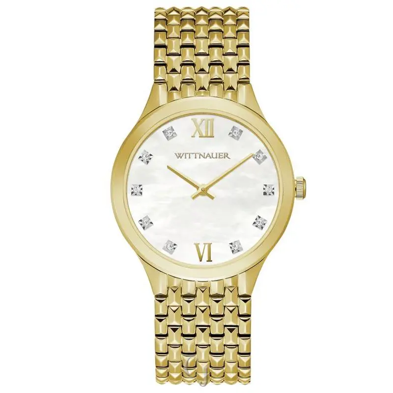 Wittnauer Women S Cosmopolitan Mother-of-pearl Dial Watch WN4111