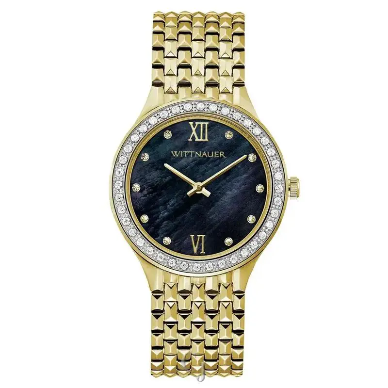 Wittnauer Black Mother OF Pearl Dial Women’s Watch WN4093