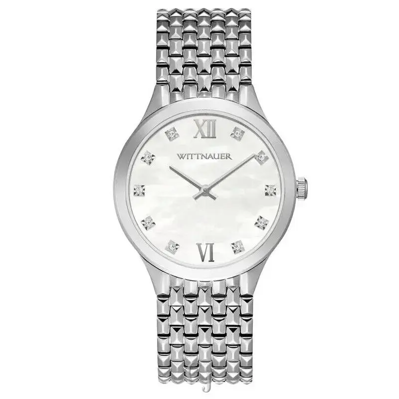 Cosmopolitan Silver-white Dial Women S Watch WN4110 by Wittnauer