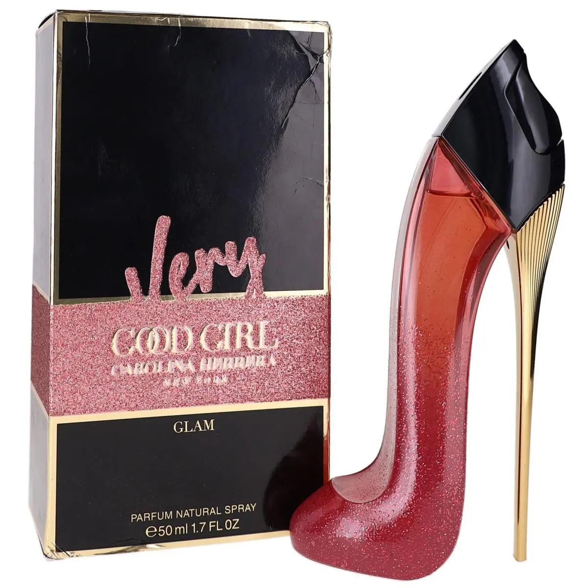 Girl Glam by Carolina Herrera For Women Parfum Spray 1.7oz Shopworn