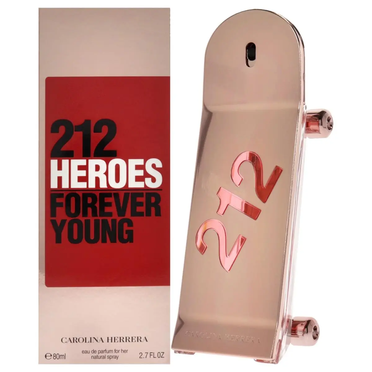 212 Heroes Forever Young by Carolina Herrera For Women - 2.7 oz Edp Spray