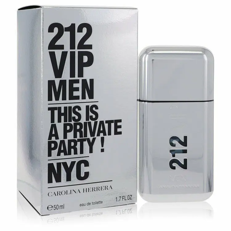 212 Vip Cologne by Carolina Herrera 1.7 oz 50ml Edt Men Spray