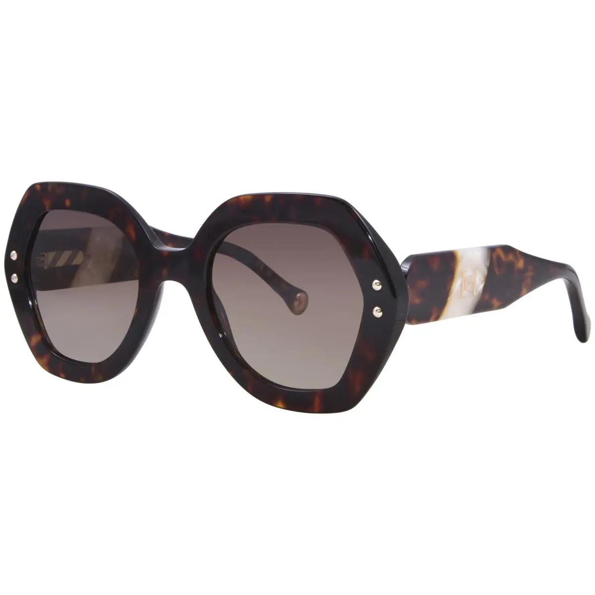 Carolina Herrera HER-0126/S 0C9K Sunglasses Women`s Havana White/brown 52mm