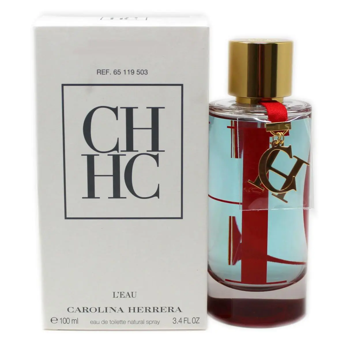 Carolina Herrera CH L`eau Eau DE Toilette Natural Spray 100 ML/3.4 Fl.oz. T