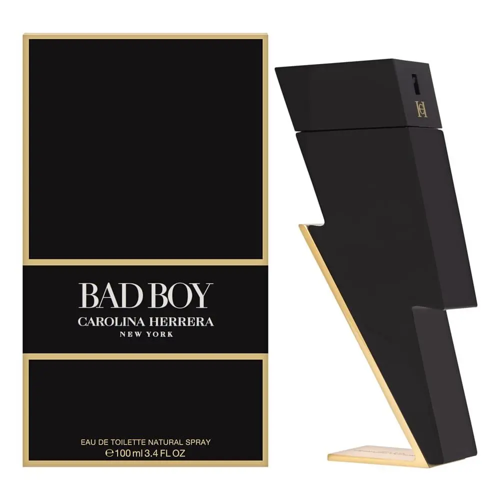 Bad Boy by Carolina Herrera Eau De Toilette Spray 3.4 Oz Men