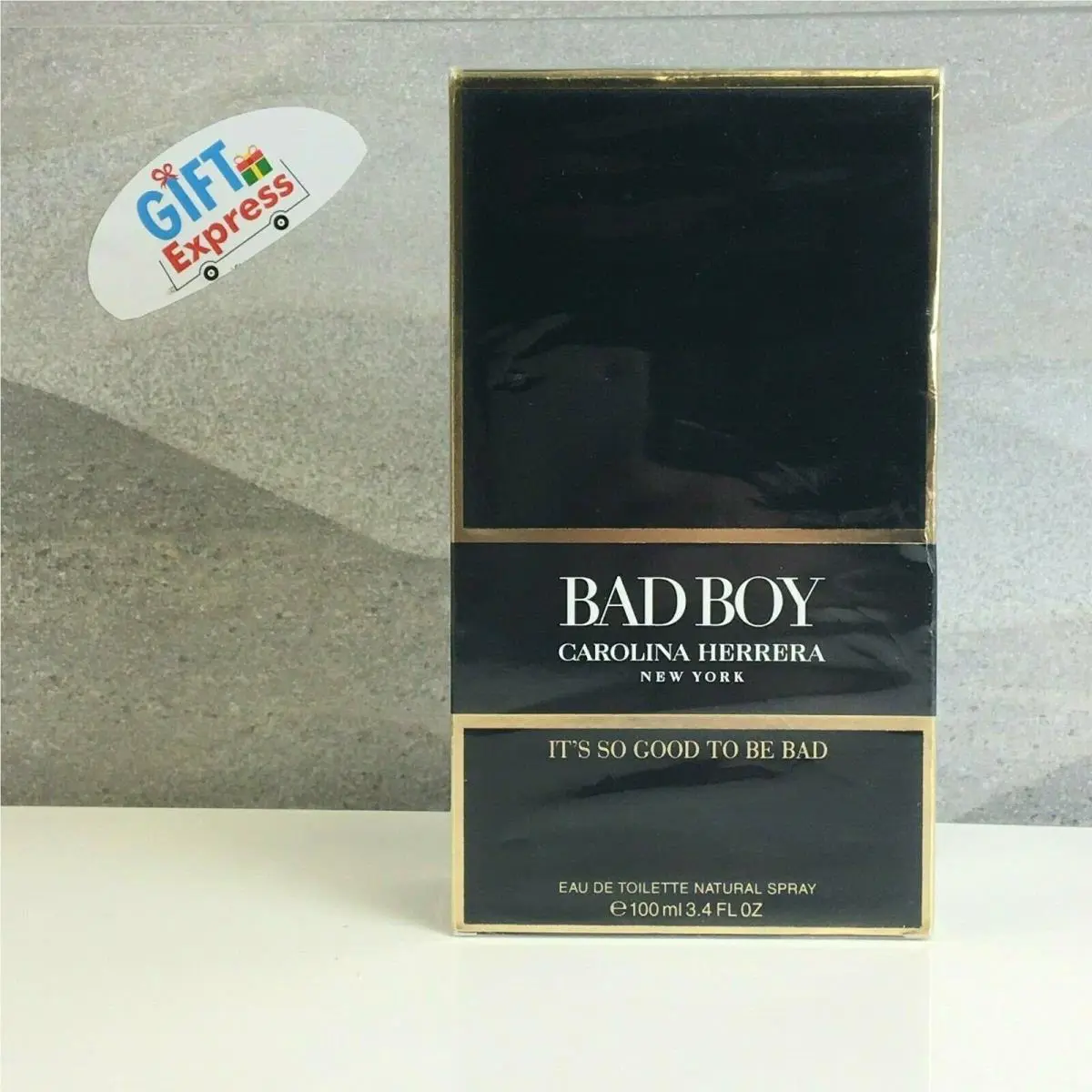 Bad Boy Cologne by Carolina Herrera 3.4 oz Eau De Toilette Spray For Men