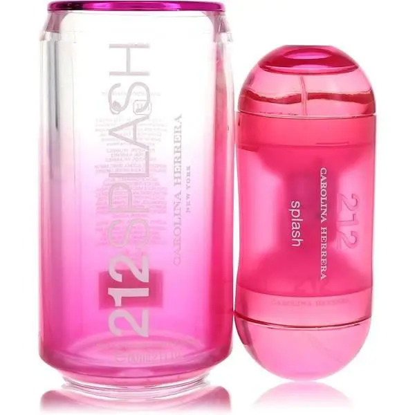 Women 212 Splash by Carolina Herrera 2.0 Oz- 60ml Edt Spray / /