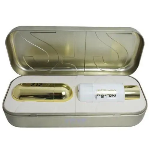 Set 212 Vip BY Carolina Herrera Women 2.7 OZ+6.8 OZ B/l Comes IN Metal Box