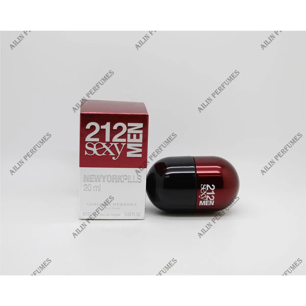 212 Sexy Men Newyorkpills by Carolina Herrera 0.68oz 20ml Edt Spray