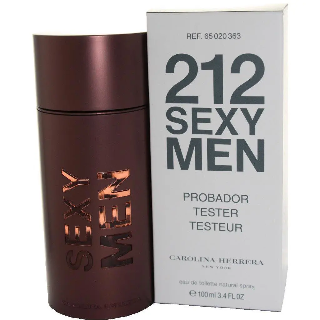 212 Sexy BY Carolina Herrera 3.4/3.3 Edt Spray For Men Same As Picture