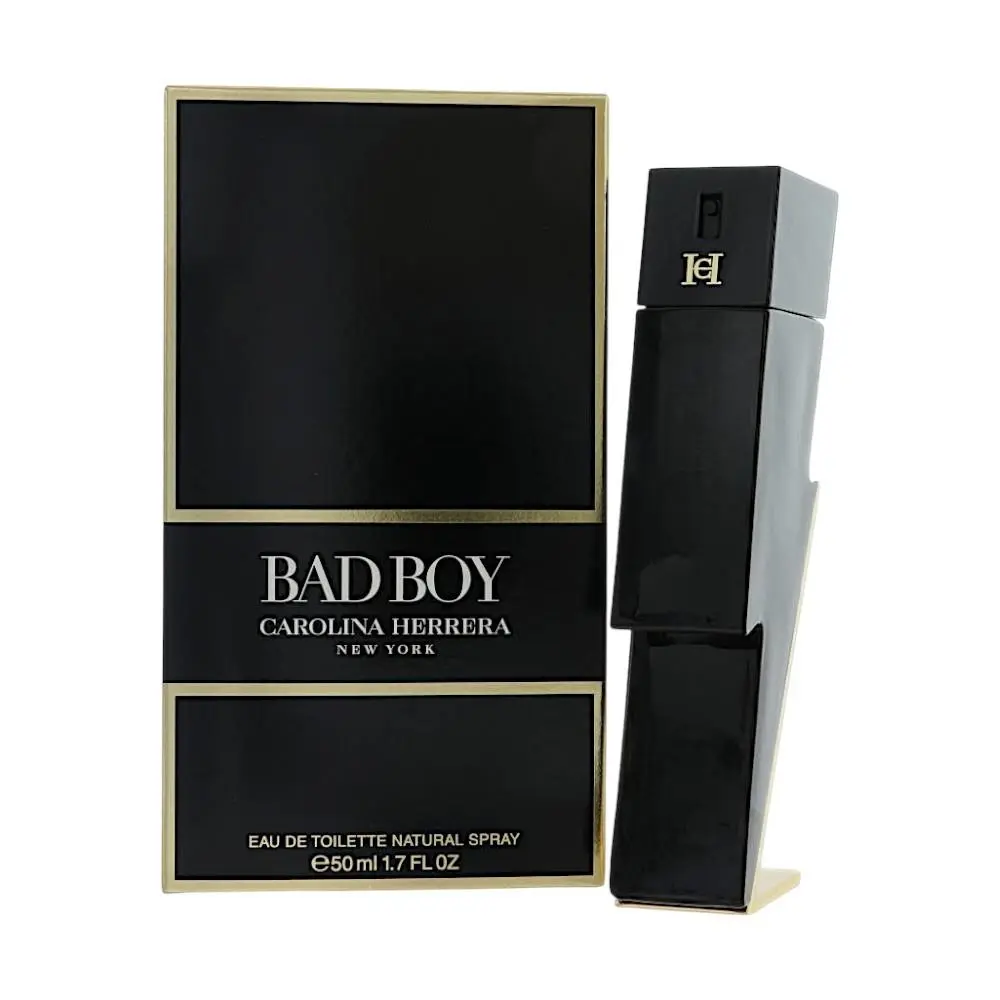 Bad Boy by Carolina Herrera Box For Men 1.7 Oz Eau De Toilette Spray